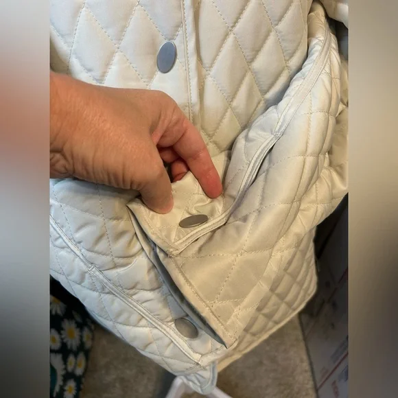 White Stag Cream Quilted Puffer Jacket - Picture 2 of 4